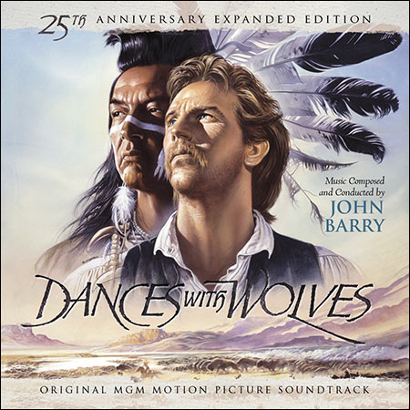 Обложка к альбому - Танцующий с волками / Dances with Wolves (La-La Land Records Edition)