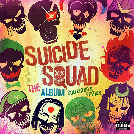 Обложка к альбому - Отряд самоубийц / Suicide Squad (The Album (Collector's Edition))