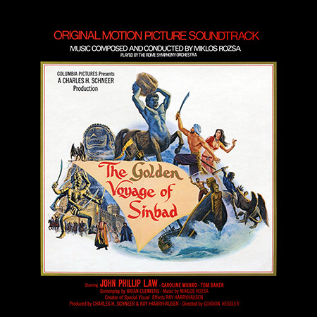 Обложка к альбому - Золотое путешествие Синдбада / The Golden Voyage of Sinbad (Vinyl Rip)