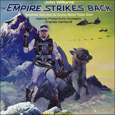 Обложка к альбому - Звёздные войны 5: Империя наносит ответный удар / Star Wars: Episode V - The Empire Strikes Back (Symphonic Suite)