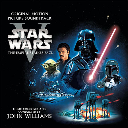 Обложка к альбому - Звёздные войны 5: Империя наносит ответный удар / Star Wars: Episode V - The Empire Strikes Back (Sony Classical - S2K 92951)