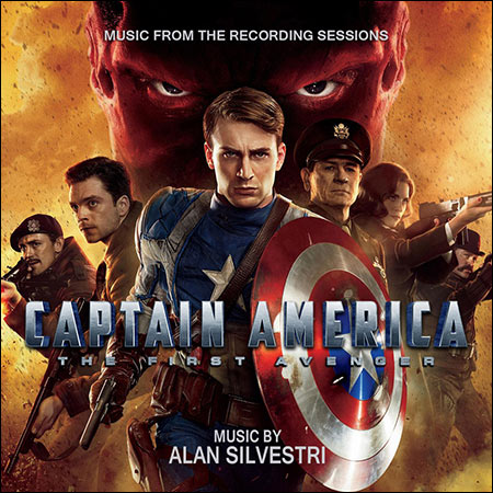 Обложка к альбому - Капитан Америка: Первый мститель / Captain America: The First Avenger (Recording Sessions)