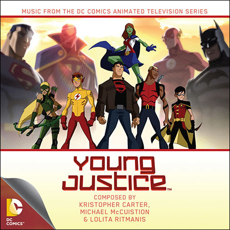 Обложка к альбому - Юная Лига Справедливости / Young Justice