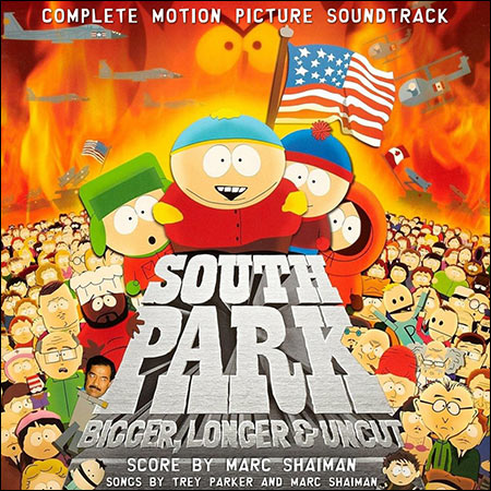Обложка к альбому - Сауc Парк / Южный Парк / South Park: Bigger Longer & Uncut (Complete Soundtrack)