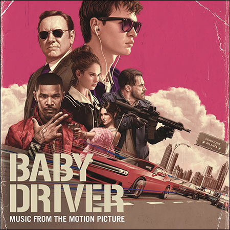 Обложка к альбому - Юный водитель / Baby Driver
