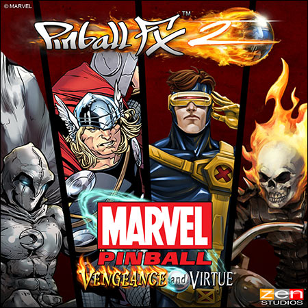 Обложка к альбому - Pinball FX2 - Marvel Vengance and Virtue