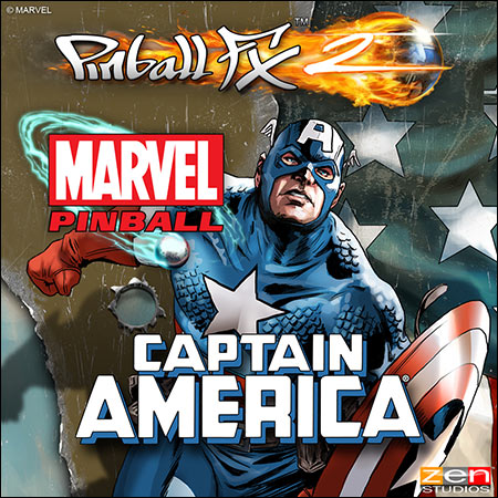 Обложка к альбому - Pinball FX2 - Captain America Table