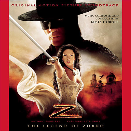 Обложка к альбому - Легенда Зорро / The Legend of Zorro (CD)