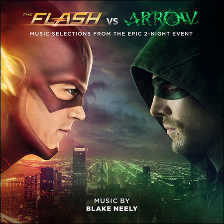 Обложка к альбому - Флэш против Стрелы / The Flash vs. Arrow