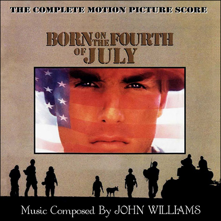 Обложка к альбому - Рожденный четвертого июля / Born on the Fourth of July (Complete Score)