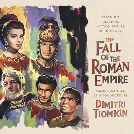 Обложка к альбому - Падение Римской Империи / The Fall of the Roman Empire (La-La Land Records - 2012)