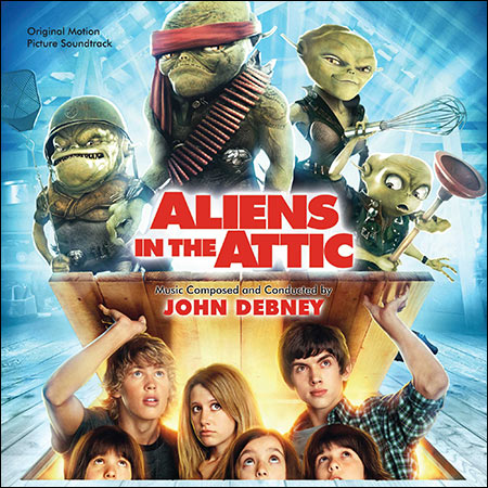 Обложка к альбому - Пришельцы на чердаке / Aliens in the Attic