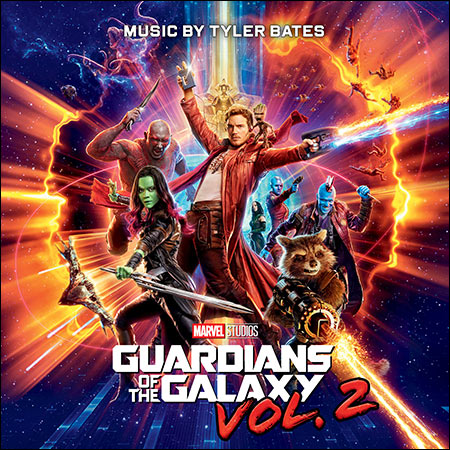 Обложка к альбому - Стражи Галактики. Часть 2 / Guardians of the Galaxy Vol. 2: Original Score