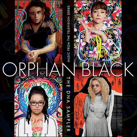 Обложка к альбому - Тёмное дитя / Orphan Black: The DNA Sampler