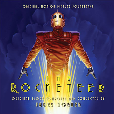 Дополнительная обложка к альбому - Реактивный человек / Ракетчик / The Rocketeer (Intrada Special Collection - 2016)