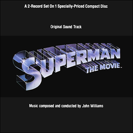Обложка к альбому - Супермен / Superman: The Movie (Warner Bros. Records - 1978)