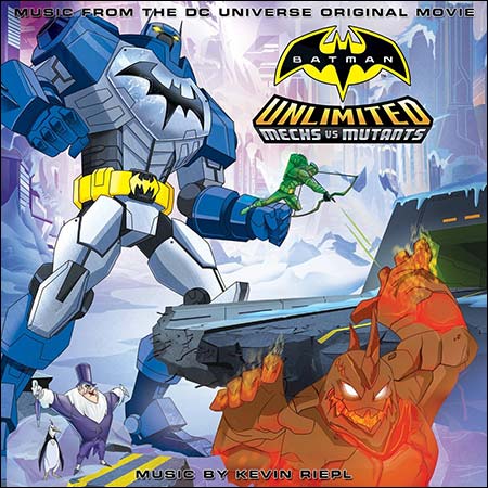 Обложка к альбому - Безграничный Бэтмен: Роботы против мутантов / Batman Unlimited: Mechs vs. Mutants