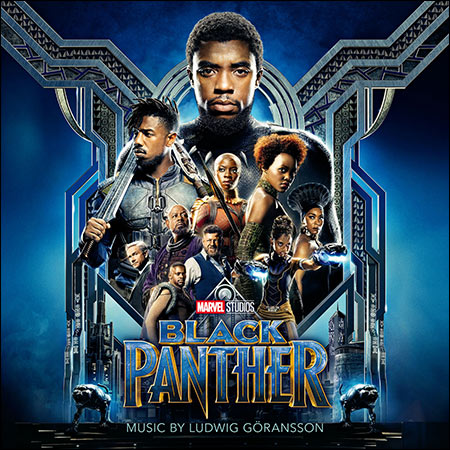 Обложка к альбому - Чёрная Пантера / Black Panther (Score)