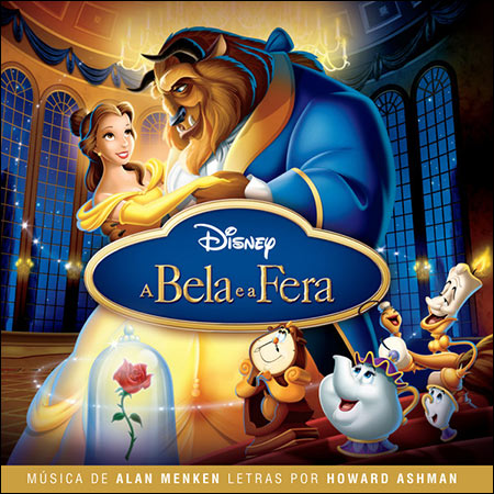 Обложка к альбому - Красавица и Чудовище / A Bela e a Fera (1991 - Portuguese Edition)