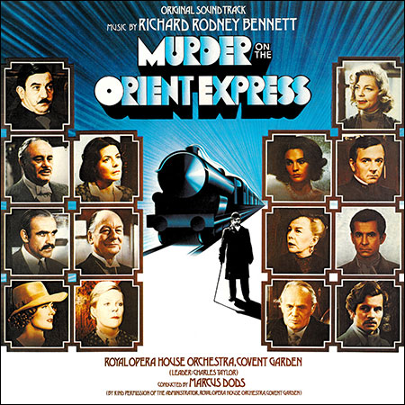 Обложка к альбому - Убийство в «Восточном экспрессе» / Murder on the Orient Express (1974)