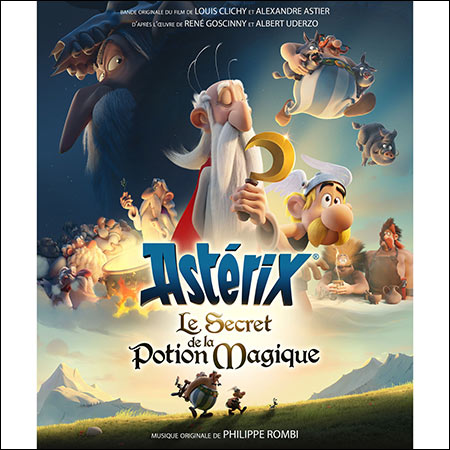 Обложка к альбому - Астерикс и тайное зелье / Astérix: Le secret de la potion magique