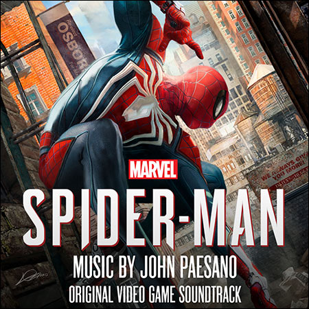 Обложка к альбому - Marvel's Spider-Man (Original Video Game Soundtrack)
