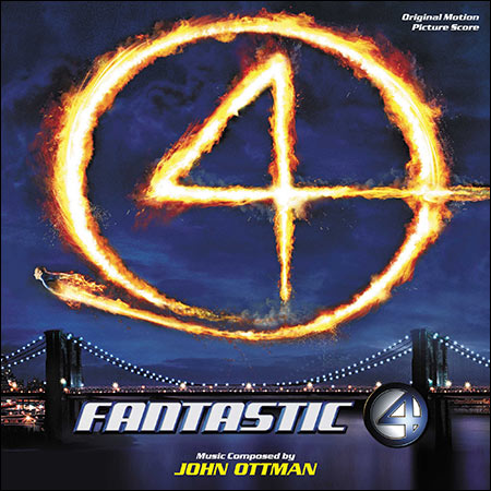 Обложка к альбому - Фантастическая четвёрка / Fantastic 4 / Fantastic Four (Original Score)