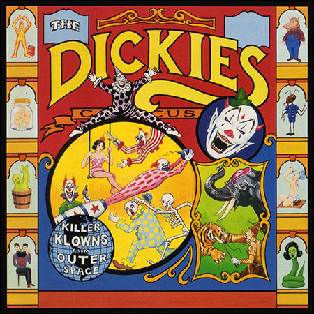 Обложка к альбому - Клоуны-убийцы из космоса / Killer Klowns from Outer Space [EP] (by The Dickies)