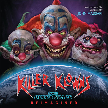 Обложка к альбому - Клоуны-убийцы из космоса / Killer Klowns from Outer Space: Reimagined