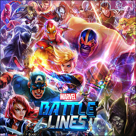 Обложка к альбому - Marvel Battle Lines