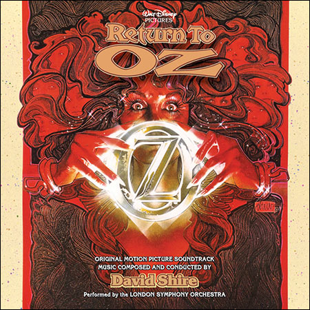 Дополнительная обложка к альбому - Возвращение в страну Оз / Return to Oz (Intrada - 2015)