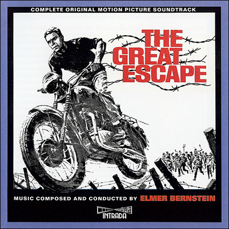 Обложка к альбому - Большой побег / The Great Escape (Complete Score)