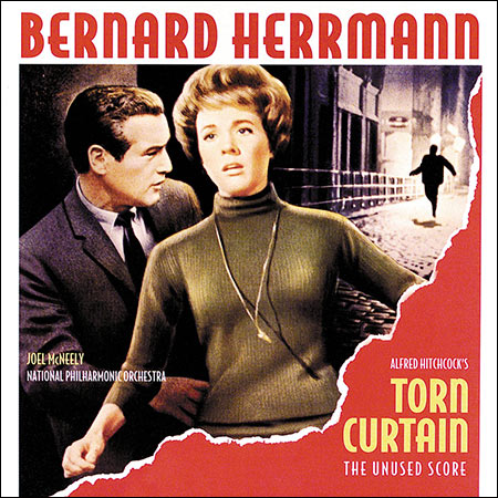 Обложка к альбому - Разорванный занавес / Torn Curtain (The Unused Score) - Varèse Sarabande - 1998