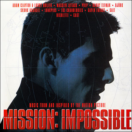 Обложка к альбому - Миссия Невыполнима / Mission: Impossible - Music from and Inspired by the Motion Picture (1996)