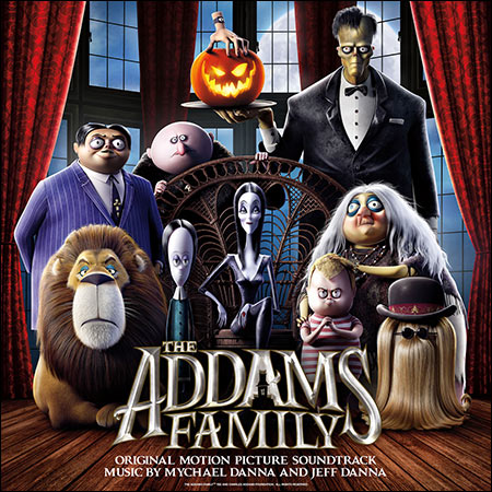 Обложка к альбому - Семейка Аддамс / The Addams Family (2019)