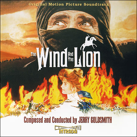 Обложка к альбому - Ветер и лев / The Wind and the Lion (Intrada - 2007)