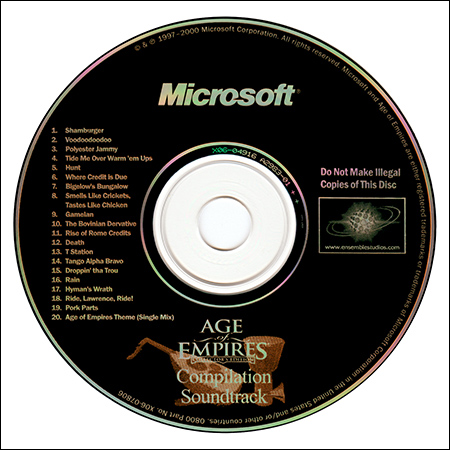 Обложка к альбому - Age of Empires Compilation Soundtrack