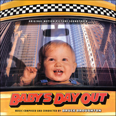 Дополнительная обложка к альбому - Младенец на прогулке, или Ползком от гангстеров / Baby's Day Out (Intrada Special Collection - 2017)