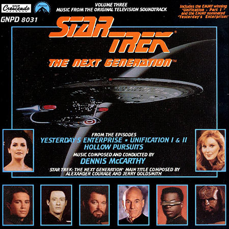 Обложка к альбому - Звёздный путь: Следующее поколение / Star Trek: The Next Generation - Volume III