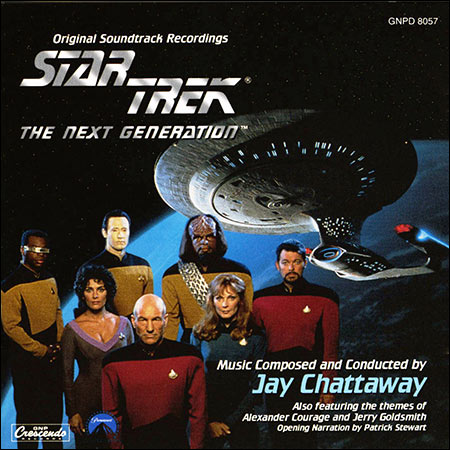 Обложка к альбому - Звёздный путь: Следующее поколение / Star Trek: The Next Generation - Volume IV