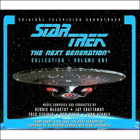 Обложка к альбому - Звёздный путь: Следующее поколение / Star Trek: The Next Generation Collection - Volume One