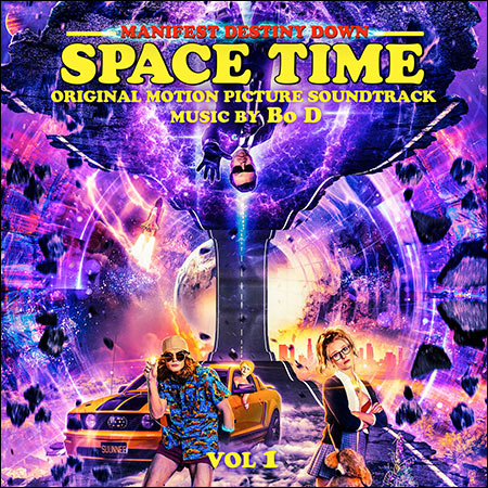 Обложка к альбому - Предначертание судьбы: пространство-время / Manifest Destiny Down Spacetime, Vol. 1