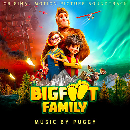 Обложка к альбому - Семейка Бигфутов / Bigfoot Family