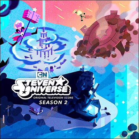 Обложка к альбому - Вселенная Стивена / Steven Universe: Season 2