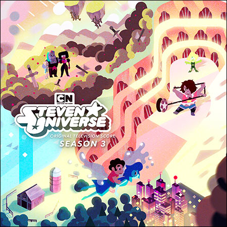 Обложка к альбому - Вселенная Стивена / Steven Universe: Season 3