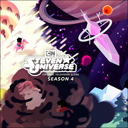 Обложка к альбому - Вселенная Стивена / Steven Universe: Season 4