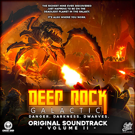 Дополнительная обложка к альбому - Deep Rock Galactic - Original Soundtrack Volume I + II