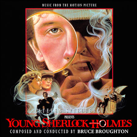 Дополнительная обложка к альбому - Молодой Шерлок Холмс / Young Sherlock Holmes (Intrada - Volume 429)