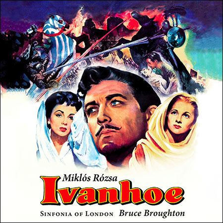 Обложка к альбому - Айвенго / Ivanhoe (1952 / Re-Recording) - Intrada - INT 7160
