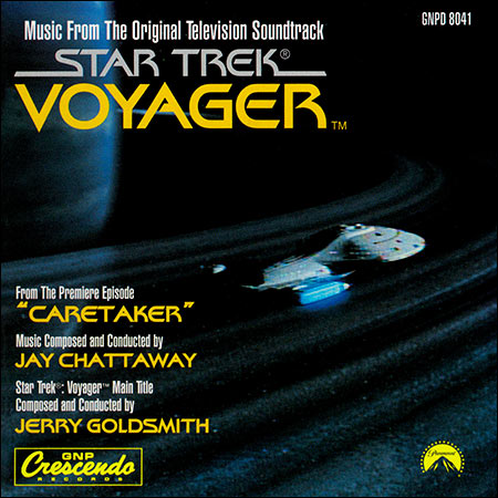 Обложка к альбому - Звёздный путь: Вояджер / Star Trek: Voyager